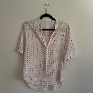 Equipment Pink Blouse Relaxed Fit Airy Fabric